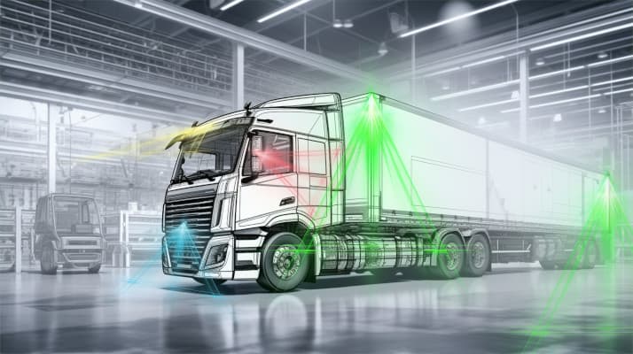 single-pair-ethernet-vehicle SPE Switch integriert in mobile Maschinen und Fahrzeuge – Beispiel für vernetzte Steuerung